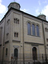 Tornrestaurering på Göteborgs synagoga